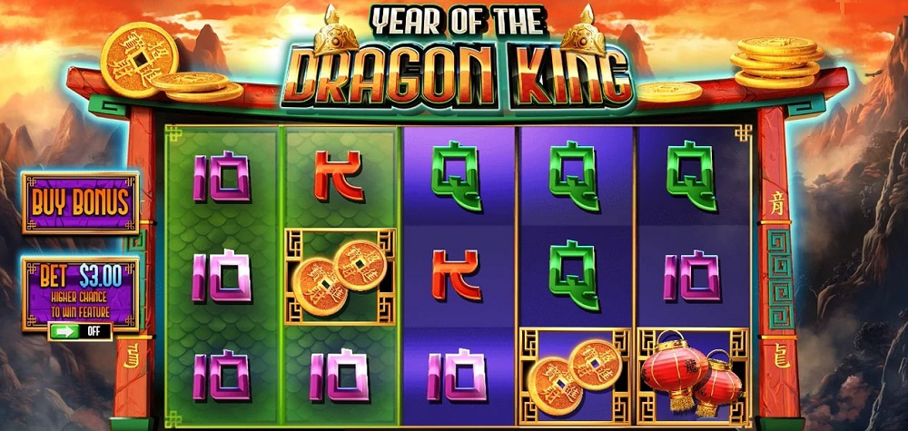 Spela Year of the Dragon King Slot