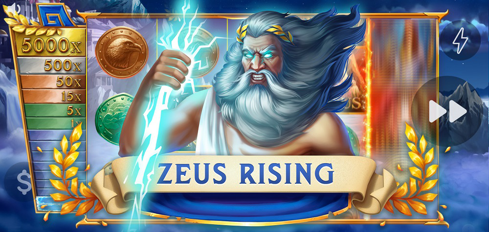 Spelautomat Zeus Rising 