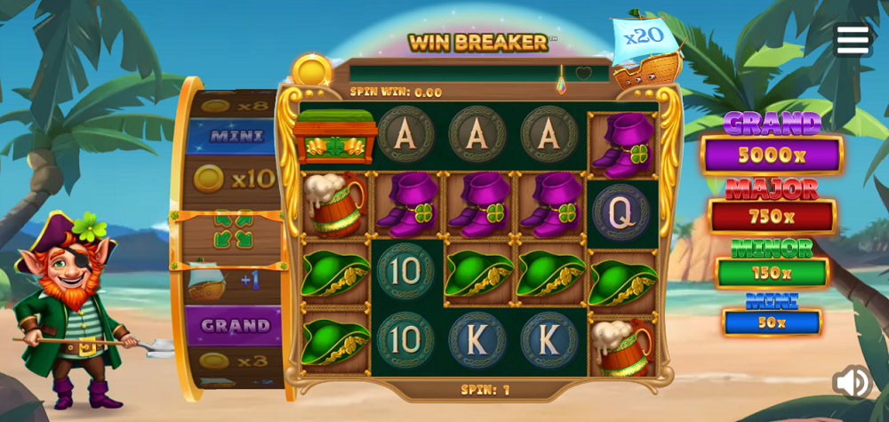 Spela Treasure Ireland Slot Machine